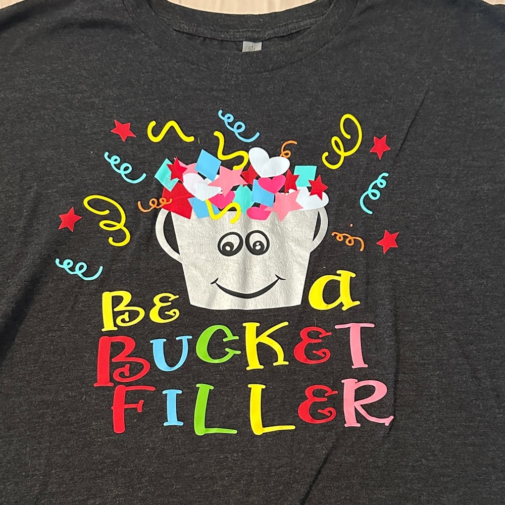Custom Graphic Tee - Bucket Filler